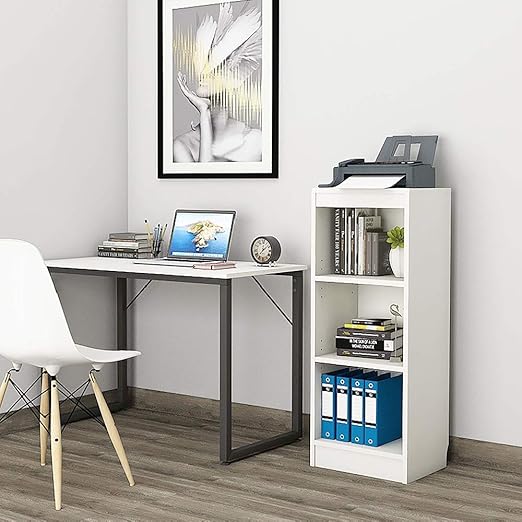Alpha Bookshelf /Storage Rack and Printer Stand with 3 Shelf