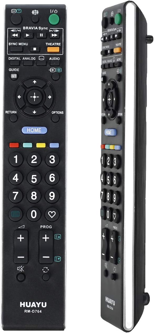 HUAYU Remote Control Suitable for Sony Bravia TV RM-EA006 RM-YD021 RM-EA002 RM-ED013 RM-ED033 RM-ED034 RM-GA011 RM-W104 RM-SA007 MT-TX100E RM-ED018 RM-Y181
