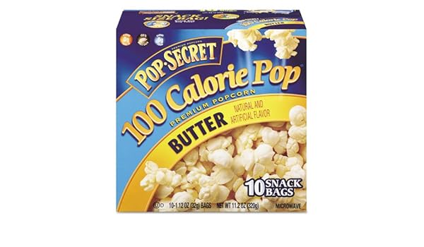 Pop secreto - Microondas palomitas, mantequilla, 1,2 oz bolsas, 10 ...