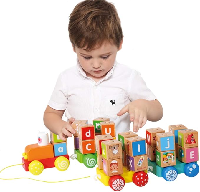 Mingzheng Train Jouet Enfant 2 Ans Vehicule A Moteur Train Bebe 2 3 4 Ans Cadeau Enfant Anniversaire Hobbies Jeux Et Jouets Banistreet Com