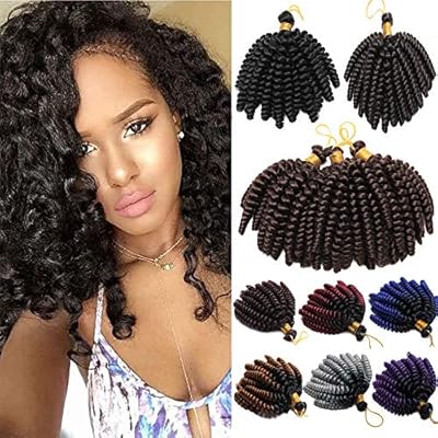 Amazon Com Ombre Wand Curl Crochet Hair Synthetic Crochet Braids