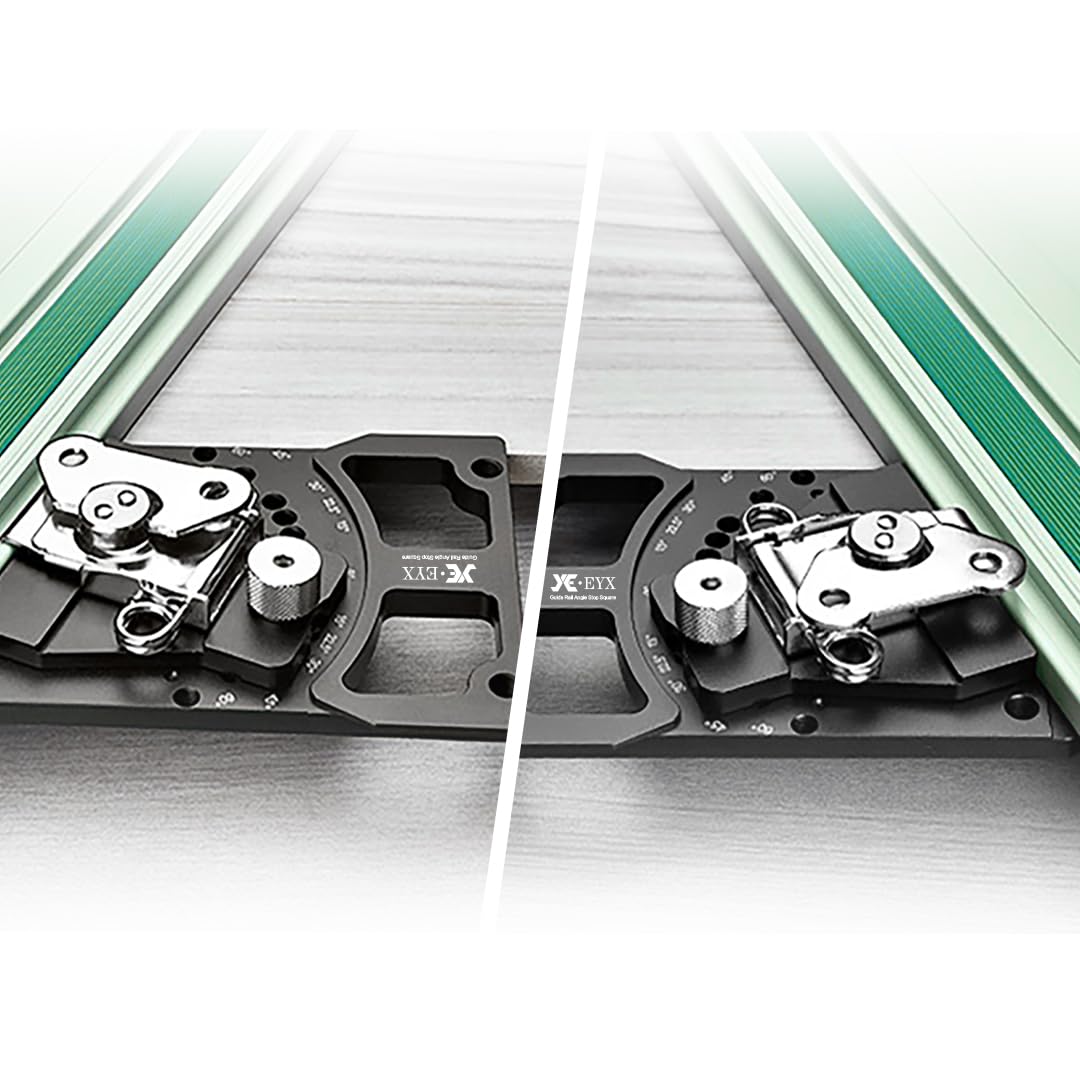 Photo 1 of ***PARTIAL SET - PRICE ADJUSTED***
Adjustable Angle Track Saw Square with -60° to 60° Quick Positive Stop,Guide Rail,Protractor,90 Degree Right Rail Guide Compatible with Festool and Makita