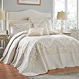 Brylanehome Amelia Bedspread (Ivory,King)