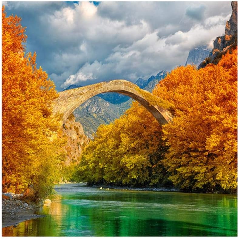 Empty Wall Hanging Tapestry Landscape Tapestry Printing Tapestry Forest Stream Tapestry Bedding Bedspread Family Decoration Tapestry 200×150Cm