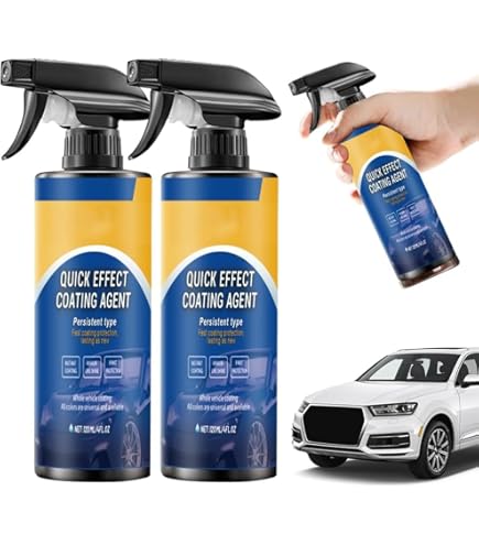 Spray Céramique Pour Voiture - Protecteur Rapide, Cire Liquide, Brillance Instantanée Et Réparation Des Rayures