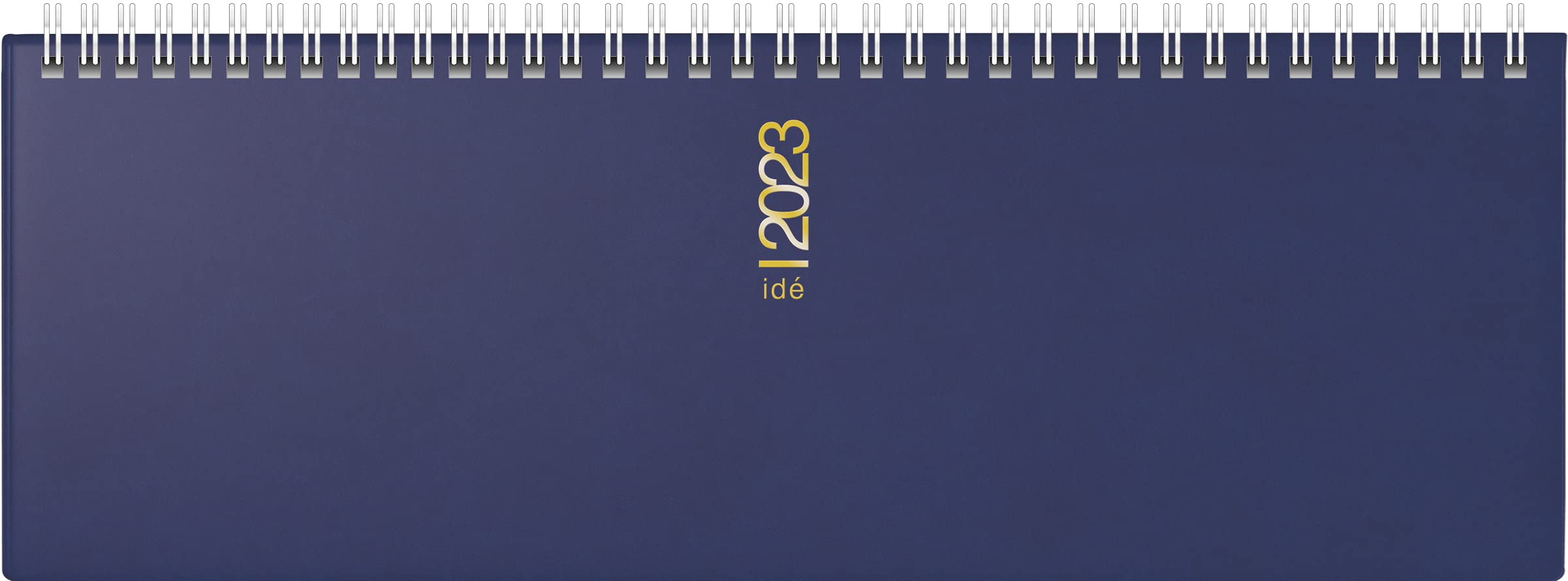 rido/idé Weekly Calendar Model AC Weekly Landscape Appointment 2023 Sheet Size 30.7 x 10.5 cm Blue