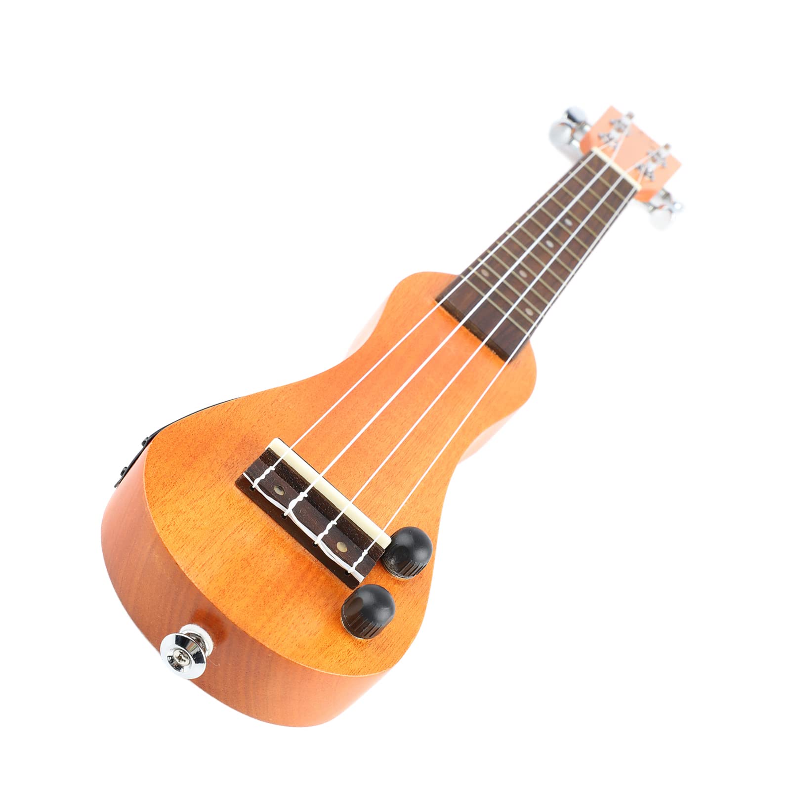 Maple Wood Concert Ukulele, 21 Inch, Warm Sound, Adjustable Chords, 4 String, For Beginners & Kids & Adults