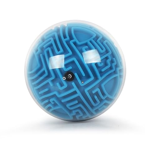 Wanbosi Dreidimensionale Labyrinth Kugel. Koordinations und Geschicklichkeitsspiel. Hohe Schwierigkeit