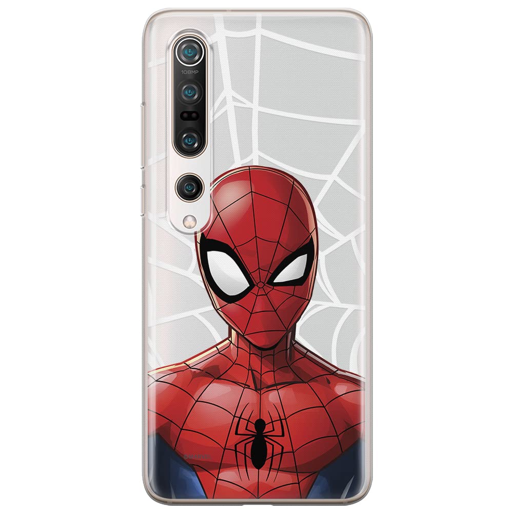 ERT GROUP mobile phone case for Xiaomi MI 10 / MI 10 PRO original and officially Licensed Marvel pattern Spider Man 012 optimally adapted to the shape of the mobile phone, partially transparent