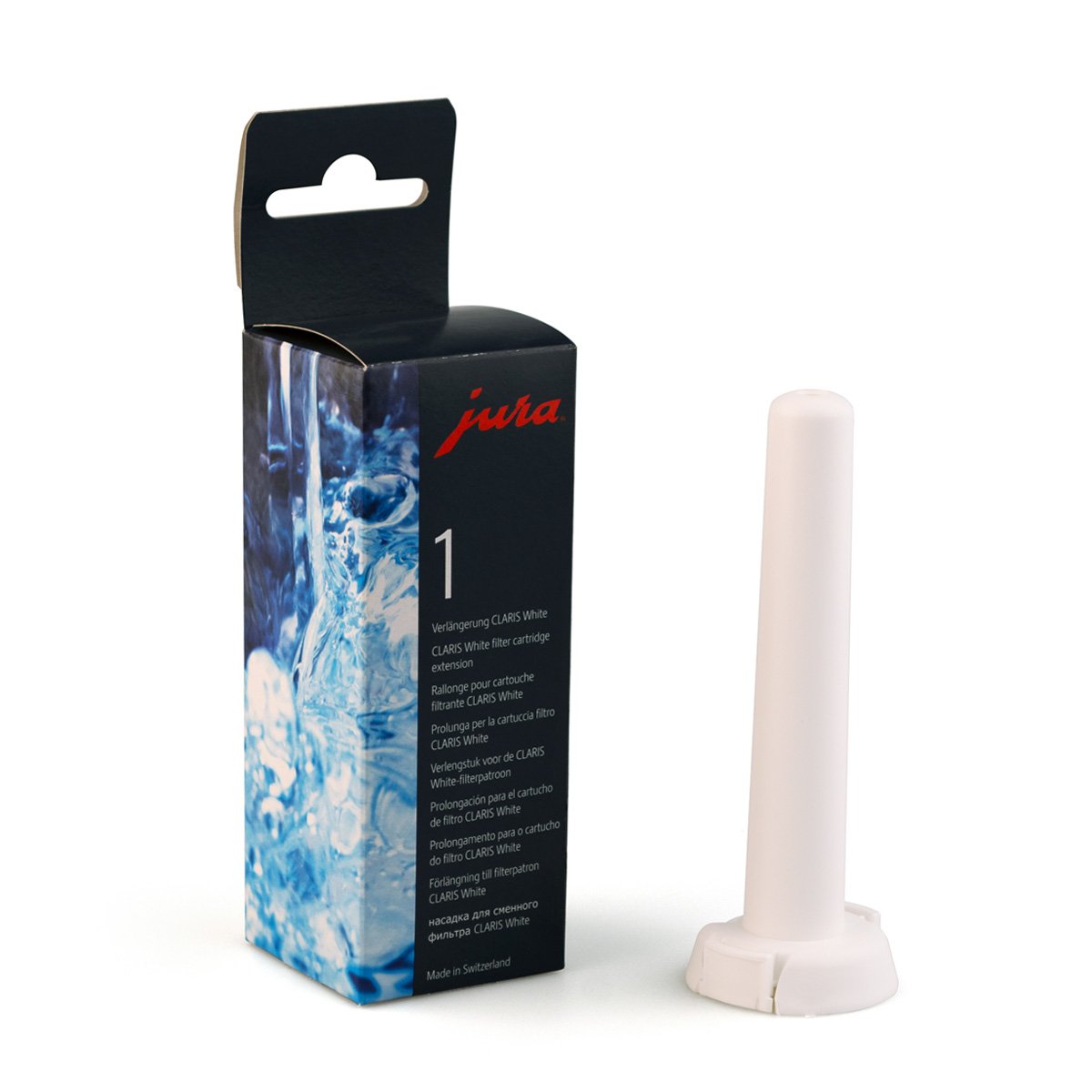 JURA CLARIS White Filter Cartridge Extension 67878