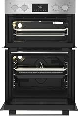 Hotpoint DIH 10DIX Built-In Double Oven Stainless Steel view 2