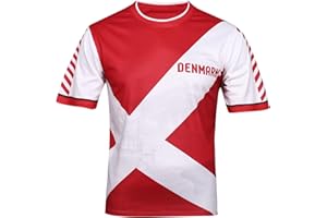 SINLEISI Fan Soccer Jersey for UEFA Euro 2024 Fan Soccer Jersey - France，Germany，England，Spain，Croatia & Portugal