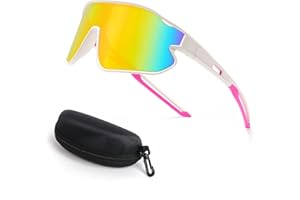 swanoble UV400 Youth Baseball Sunglasses,Kids Sunglasses for Boys Cycling Girls Softball Teen Tennis Shades