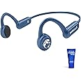 No Bluetooth - Swimbuds Bone Conduction Waterproof MP3 Player for Swimming with Music, Podcasts, & Audiobooks | Drag & Drop MP3, AAC with PC/Mac (iTunes Files Supported, No Apple Music, USB Required)