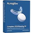 Auraglow Teeth Whitening Kit, LED Accelerator Light, 35% Carbamide Peroxide Teeth Whitening Gel, 20+ Whitening Treatments, (2