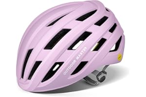 OutdoorMaster MIPS Bike Helmet for Adults-Two Removable Liners & Ventilation in Multi-Environment - Road Bicycle Helmets in Mountain, Motorway for Youth & Adult