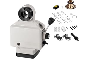 VEVOR Z-Axis Power Feed, Power Table Mill Feeder for Milling Machines, 0-200 RPM Adjustable Speed, 450 in-lb Torque, 120V Table Feed for Bridgeport and Knee-Type Mills with 5/8" End Shaft Diameter