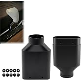 VivaElara Flat Hose Adapter Compatible with BedJet, Mattress Hose Guide | Airflow Connector Installed Between Mattress and Footboard, Durable Bed Cooling System Accessory
