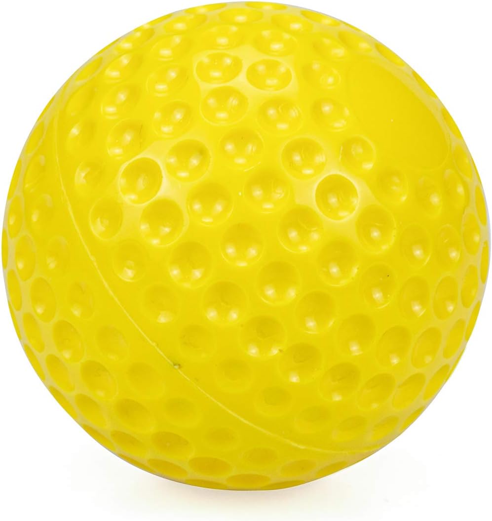 Tebery 12 Pack Sting-Free Dimpled Pitching Machine Baseballs Standard Size : Sports & Outdoors