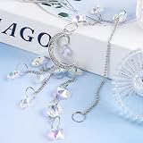 Yoosso Sun Catchers Moon Star Rainbow Crystal Window Ornament view 5