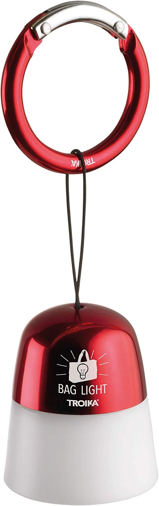 Troika Keyring, 7 cm, Red/Silver TOR21/RD