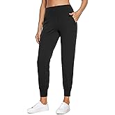 CRZ YOGA Butterluxe High Waisted Joggers for Women 27" - Buttery Soft Yoga Lounge Workout Leggings Pants with Pockets