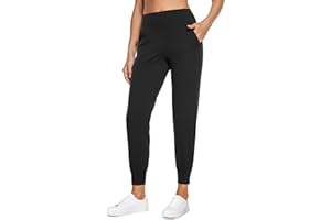 CRZ YOGA Butterluxe High Waisted Joggers for Women 27" - Buttery Soft Yoga Lounge Workout Leggings Pants with Pockets