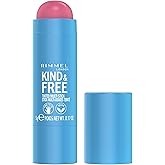 Rimmel London Kind & Free Multi-Stick, For Cheeks and Lips, Hydrating, Buildable Color, Vegan Formula, Clean Formula