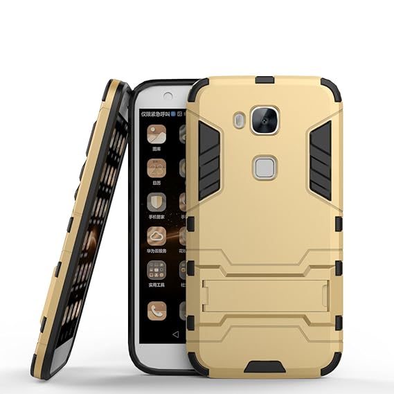 Huawei G8 Hülle,Huawei GX8 Hülle,Huawei G7 Plus Hülle, CHcase Shockproof Rüstung Hybrid 2 In1 TPU und PC Robuste Dual Layer m