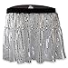 Gone For a Run Running Costume Tutu Skirt Glitter Sequined Tutu | Silver, Silver, one size fits most