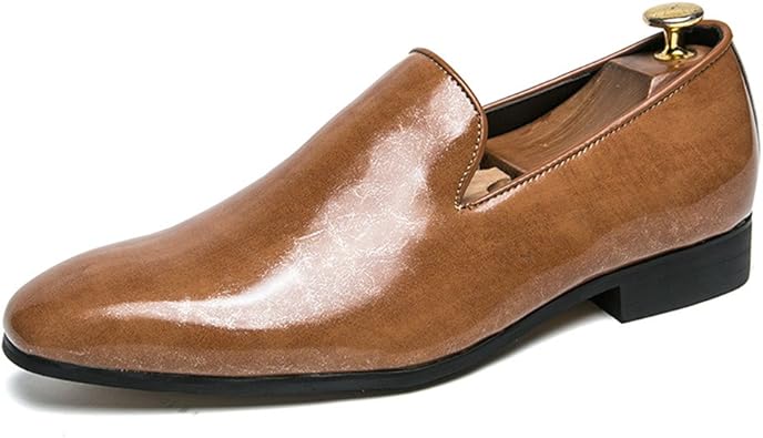 mens designer patent leather shoes
