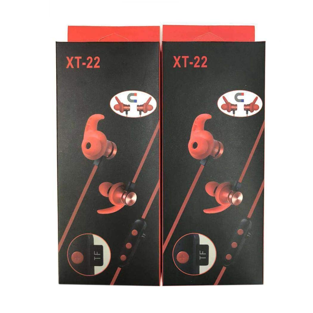 Junio1 Cuffie magnetiche Sportive con Archetto da Collo Auricolari Bluetooth Stereo bilaterali Senza Fili Cuffie Bluetooth