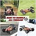 GPTOYS S915 RC Car 18+Mph 2.4Ghz Remote Control Car 1:12 Scale 2WD Waterproof Off-road Monster Truck-Best Gift for Kids and Adults (Red)