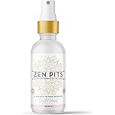 Zen Pits Deodorant - Luxury Deodorant for Women & Men - Lasts 4 Times as Long Compared to Others - Clear Spray, No Residue, Natural, Non-Toxic, Aluminum Free, Eco-Friendly - Lasts up to 72 hours