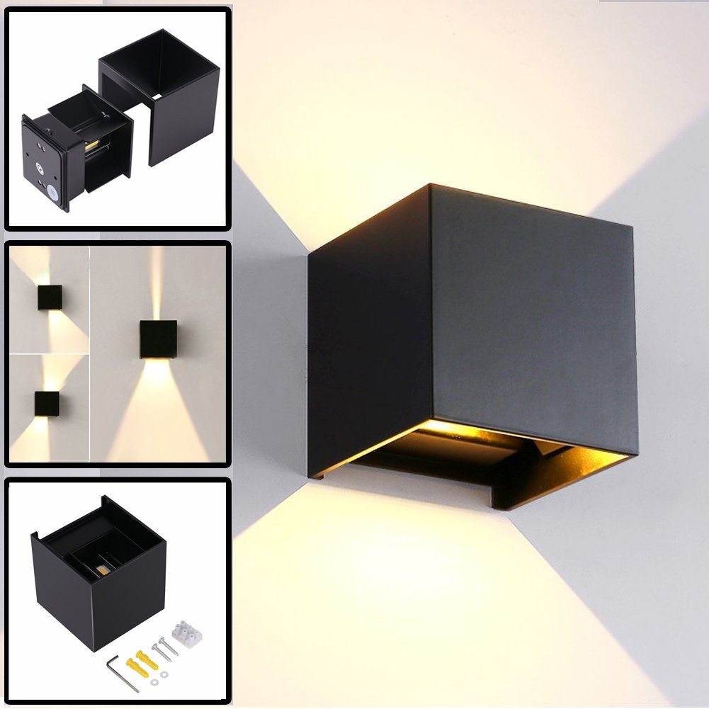 Kanlux REKA 7W LED Faretti Da Parete Per Esterno/Interno – Luce Su E Giù Bianco Freddo