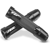 Universal 7/8'' 22mm Motorcycle Powersports Handlebar Grips for Yamaha YZF 600R R1 1998-2019,R3 2015-2019,R6 1999-2019,R6S 2006-2009