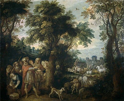 Oil Painting 'Francken Frans II Noe Dirige La Entrada De Los Animales En El Arca ' Printing On High Quality Polyster Canvas , 12 X 15 Inch / 30 X 38 Cm ,the Best Gym Decor And Home Decoration And Gifts Is This Cheap But High Quality Art Decorative Art Decorative Prints On Canvas
