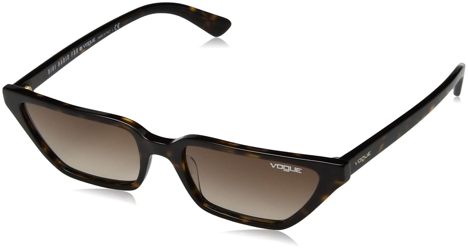 Vogue Eyewear Damen 0VO5235S W65613 53 Sonnenbrille, Braun (Dark Havana