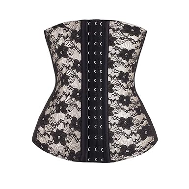 Boluoyi Waist Cinchers Women Latex Waist Corset Adjustable 3
