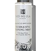 Organic Hydrating Toner for Face Anti-Aging - Rose Water, Witch Hazel & Aloe Vera Toning Facial Mist for Women. Natural Skin Moisturizing Rosewater Spray. Oil Free, Pure, Fresh & Pore Tight