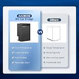 AAOBOSI 83L Campervan Fridge Freezer with APP Control 12V DC Fridge view 8