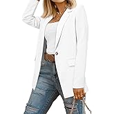 CRAZY GRID Women Business Casual Blazers with Lined Professional Work Suit Jacket with Pockets