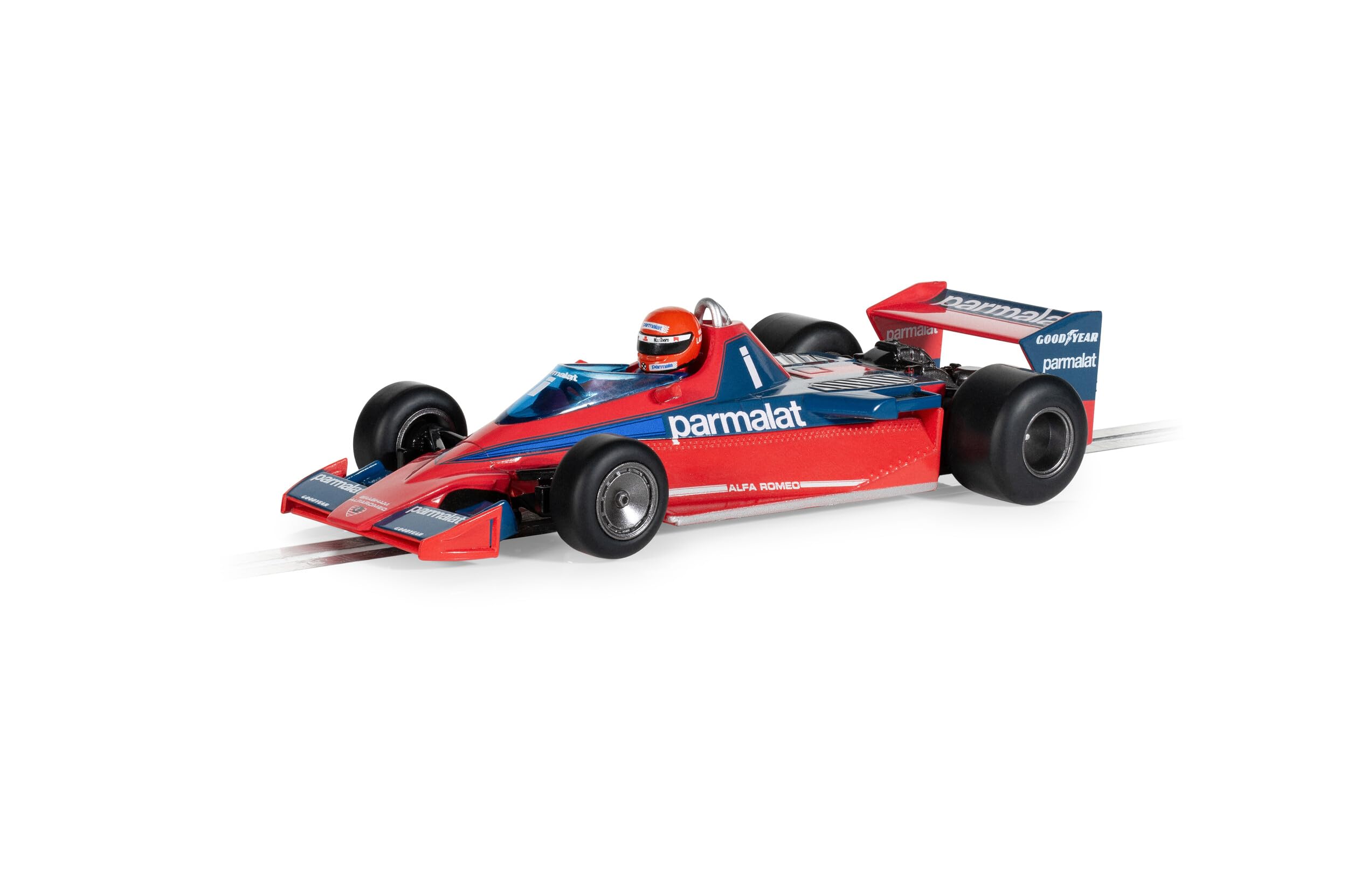 Scalextric Cars - C4510 Brabham BT46 - Niki Lauda Italian GP 1978 - Toy Slot Car for use Race Tracks or Set - Small Kids Gift Ideas for Boy/Girl Ages 5 Accessories