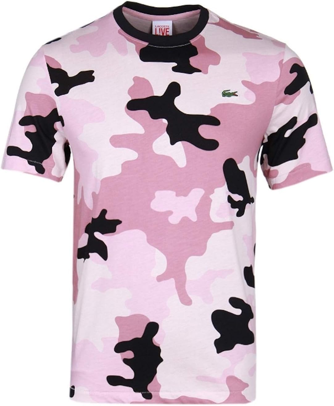 t shirt lacoste camouflage