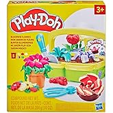 Play-Doh Jardim Mágico Conjunto de massinha com acessórios e 5 potes de massa de modelar, brinquedo para o Dia das Crianças, 