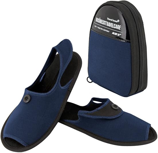 Kuuboo Unisex Portable Folding Slippers Travel Business Travel Fold