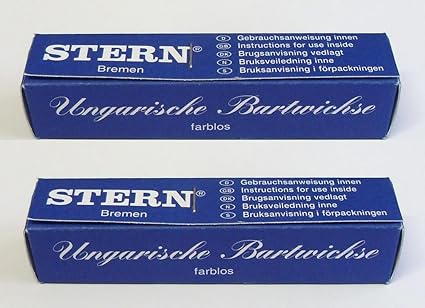 2er: Stern Original Ungarische Bartwichse 8ml