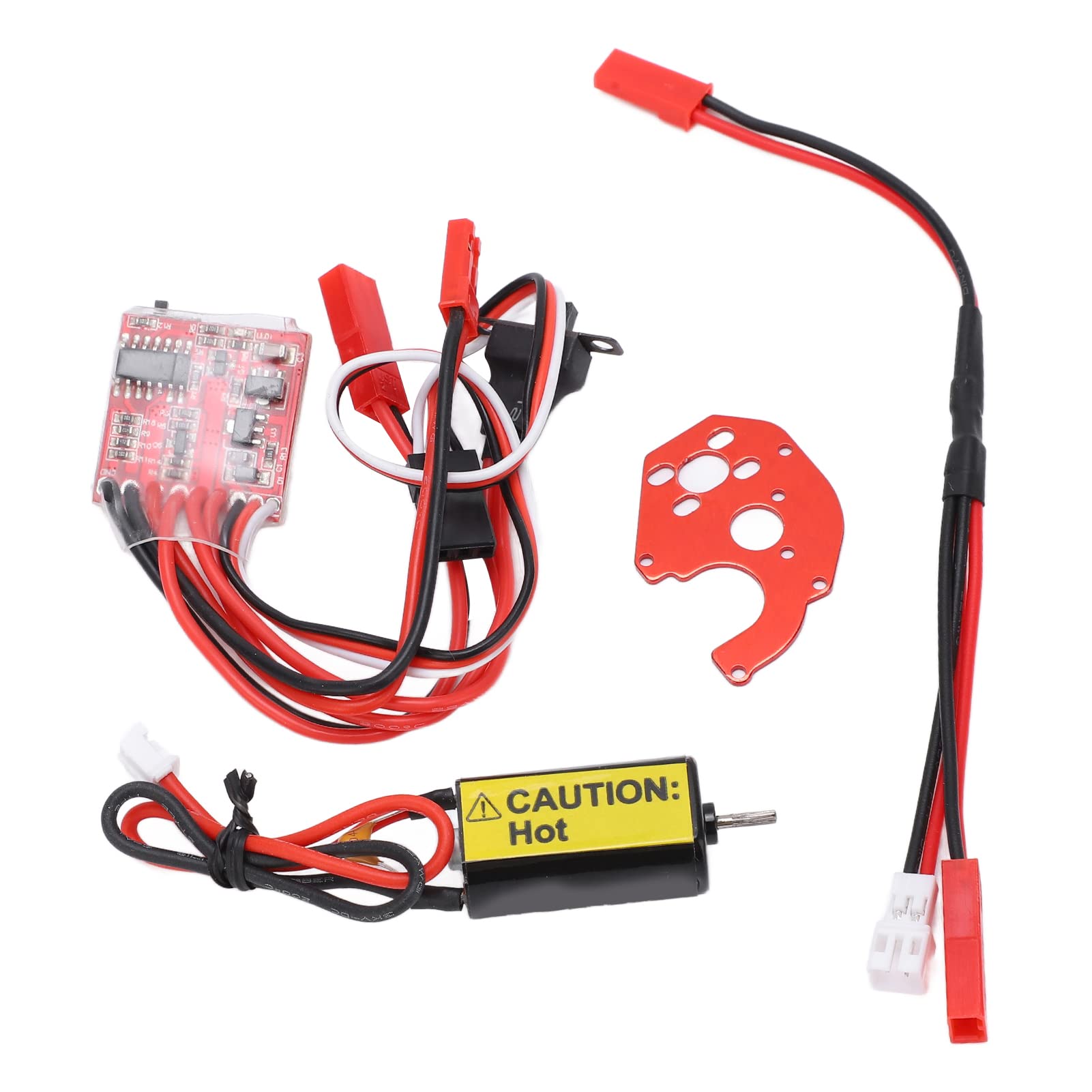050 66T Brushed Motor + Brushed 30A ESC Set, for Axial SCX24 AXI90081 AXI00002 AXI00001 AXI00004 1/24 RC Car Upgrade Parts