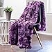 Chanasya Premium Wolf Faux Fur Throw Blanket - Soft, Fuzzy Sherpa & Minky Throw Blanket - for Bed or Couch - 50