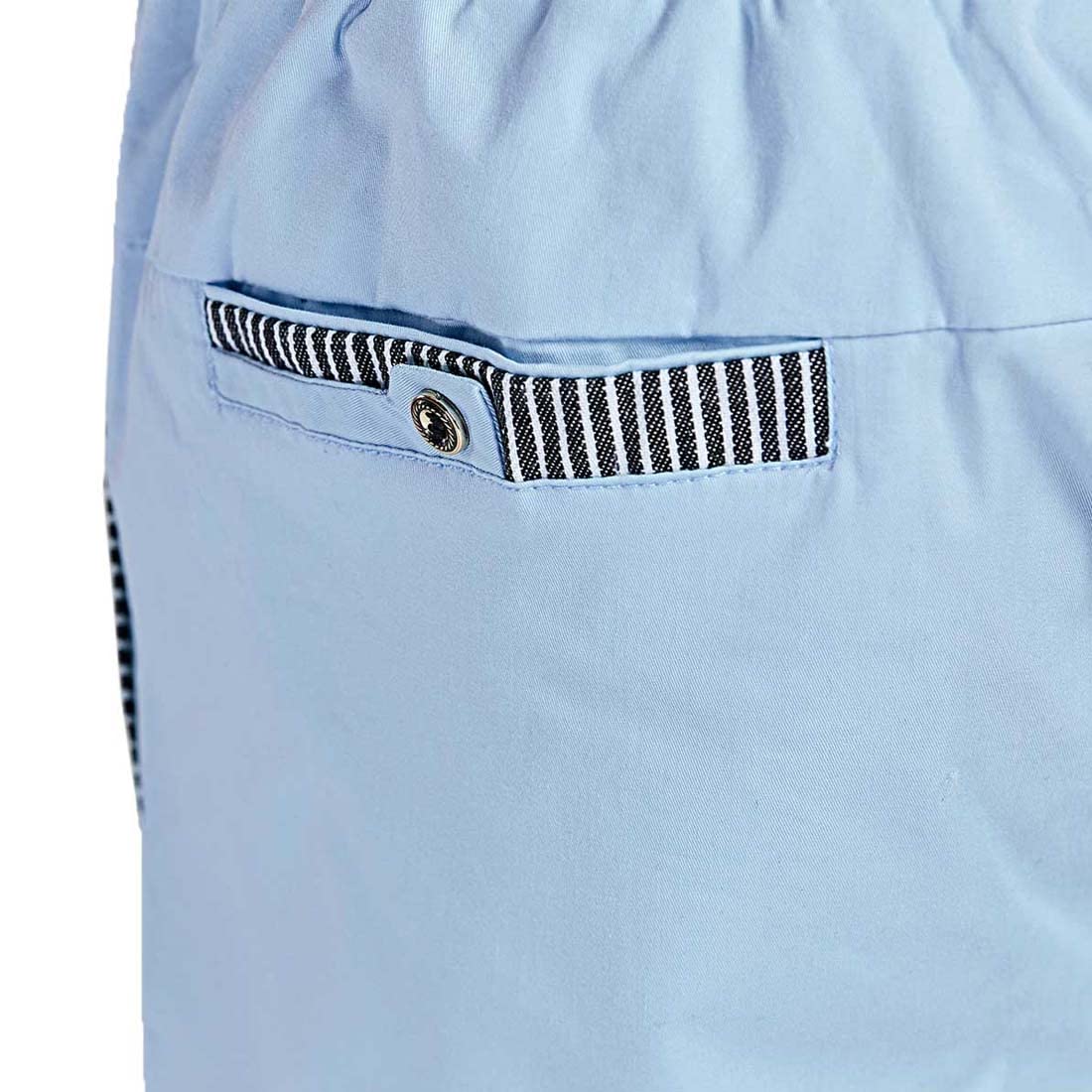 JustSun Men's Chino Shorts, Cotton, Summer, with Drawstring